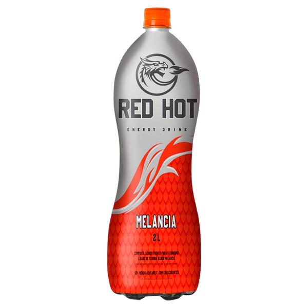 BEBIDA ENERGETICA RED HOT PET 2lt MELANCIA