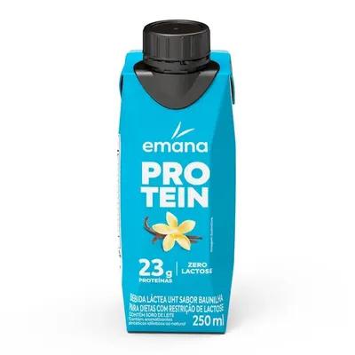BEBIDA LACTEA UHT ZR LACT PROTEIN EMANA TP 250ml BAUNILHA