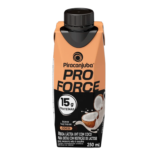 BEBIDA LACTEA UHT ZR LACT WHEY PROTEIN 15G PIRACANJUBA  TP 250ml COCO