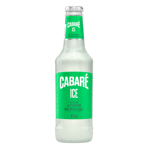BEBIDA MISTA ALCOÓLICA ICE CABARE VIDRO 275ml LIMÃO
