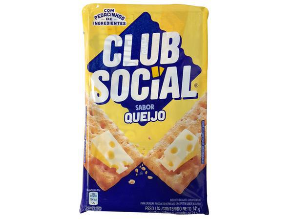 BISCOITO CLUB SOCIAL PCT 141g QUEIJO