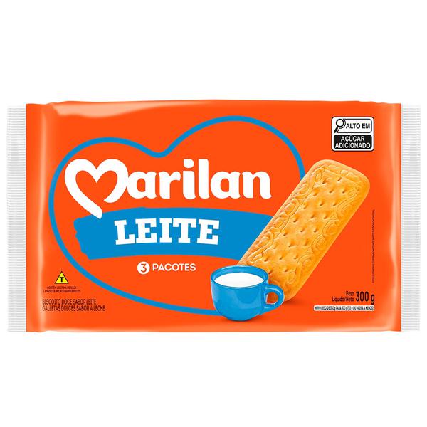 BISCOITO  DOCE MARILAN PCT 300g LEITE
