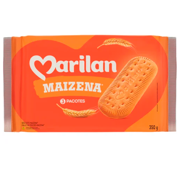 BISCOITO DOCE MARILAN PCT 350g MAIZENA