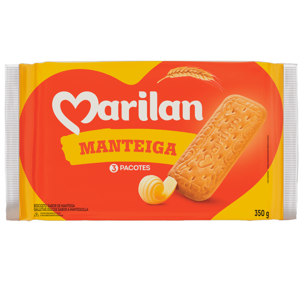 BISCOITO DOCE MARILAN PCT 350g MANTEIGA