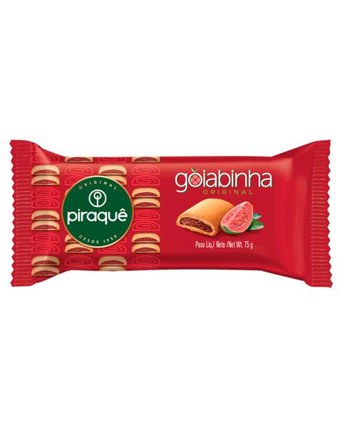 BISCOITO DOCE ROLADINHO GOIABA PIRAQUE PCT 75g