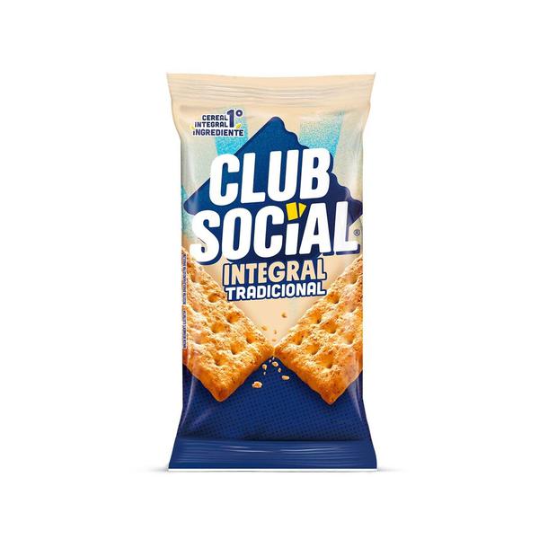 BISCOITO INTEGRAL CLUB SOCIAL PCT 144g