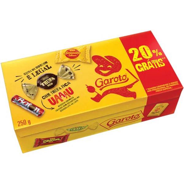 BOMBOM SORTIDO PROMOCIONAL  GAROTO CX 250g