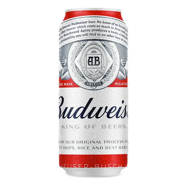 CERVEJA LAGER BUDWEISER LATAO 473ml