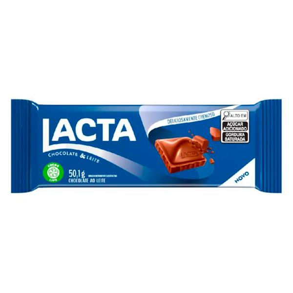 CHOCOLATE BARRA  LACTA TAB 50g AO LEITE