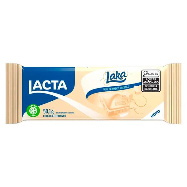 CHOCOLATE BARRA LACTA TAB 50g LAKA