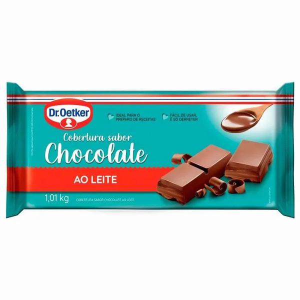 CHOCOLATE COBERTURA DECORACAO DR. OETKER TAB 1010g AO LEITE