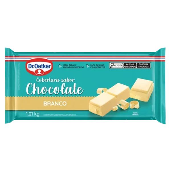 CHOCOLATE COBERTURA DECORACAO DR. OETKER TAB 1010g BRANCO