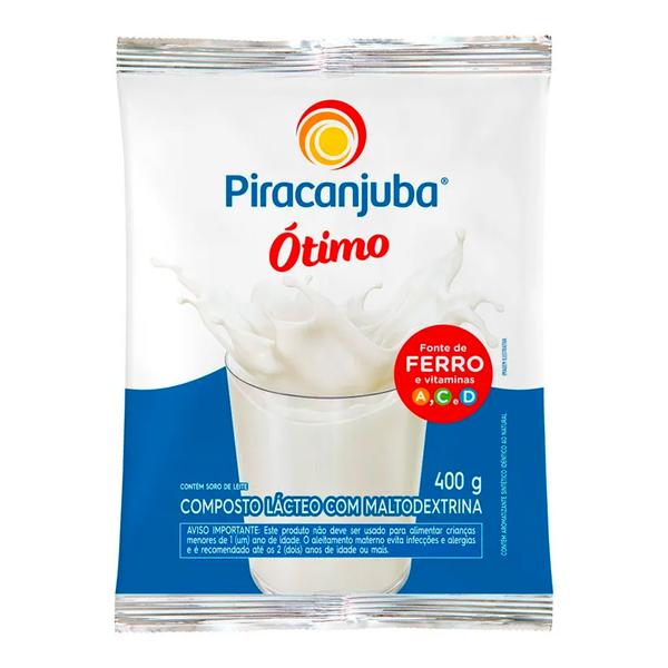 COMPOSTO LACTEO OTIMO PIRACANJUBA SACHE 400g