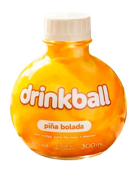 COQUETEL ALCOOLICO   DRINKBALL PET 300ml PINA BOLADA