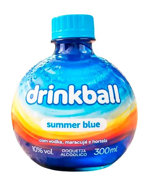 COQUETEL ALCOOLICO   DRINKBALL PET 300ml SUMMER BLUE