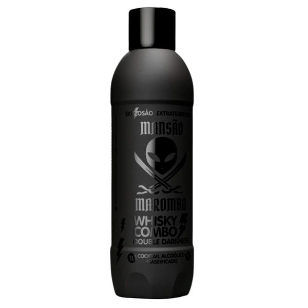 COQUETEL ALCOOLICO MANSAO MAROMBA PET 1lt WHISKY DOUBLE DARKNESS