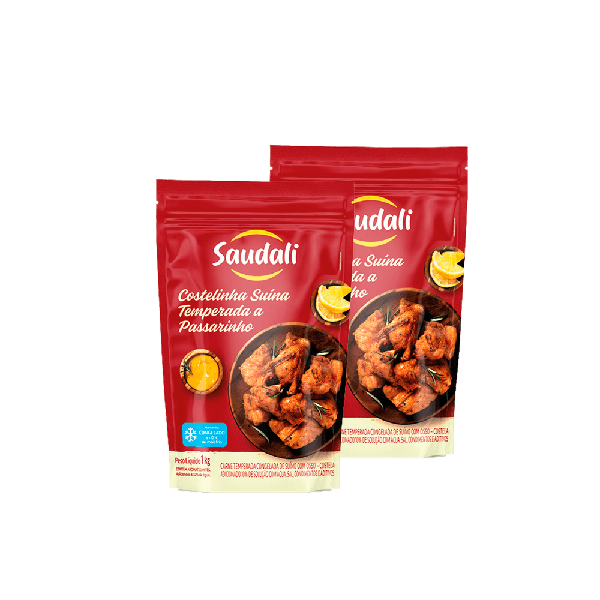 COSTELINHA SUINO CG TEMPERADA PASSARINHO SAUDALI PCT 1kg