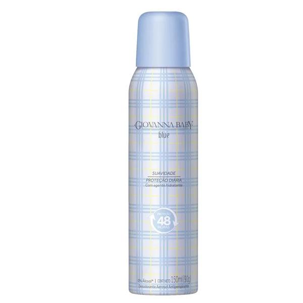 DESODORANTE FEM AERO BABY 72HRS GIOVANNA FRASCO 90g BLUE