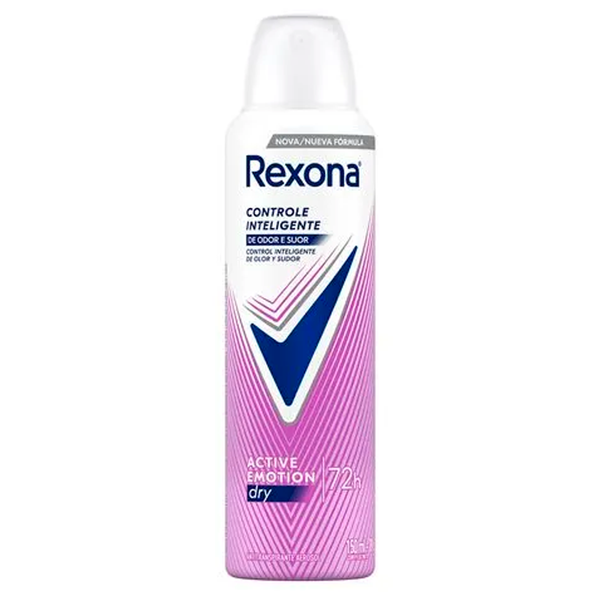 DESODORANTE FEM AERO REXONA FRASCO 90g ACTIVE EMOTION