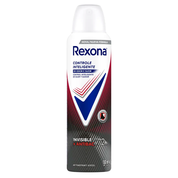 DESODORANTE FEM AERO REXONA FRASCO 90g ANTIBACTERIAL INVISIBLE