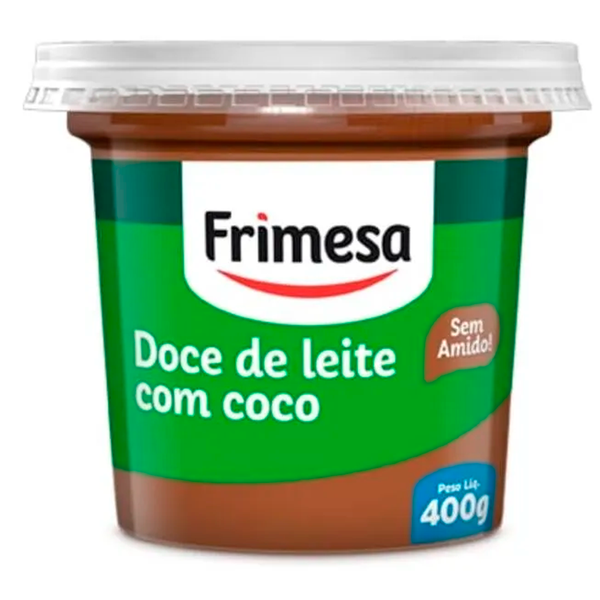 DOCE PASTOSO LEITE FRIMESA POTE 400g COCO
