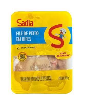 FILE PEITO FRANGO EM BIFES CG SADIA BDJ 800g