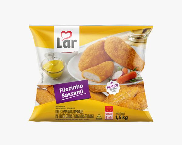 FILEZINHO EMPANADO FRANGO CG SASSAMI LAR PCT 1500g