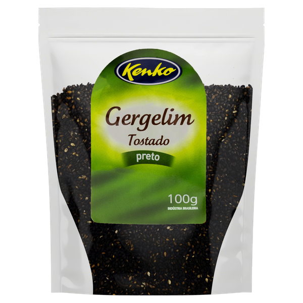 GERGELIM PRETO TOSTADO KENKO PCT 100g