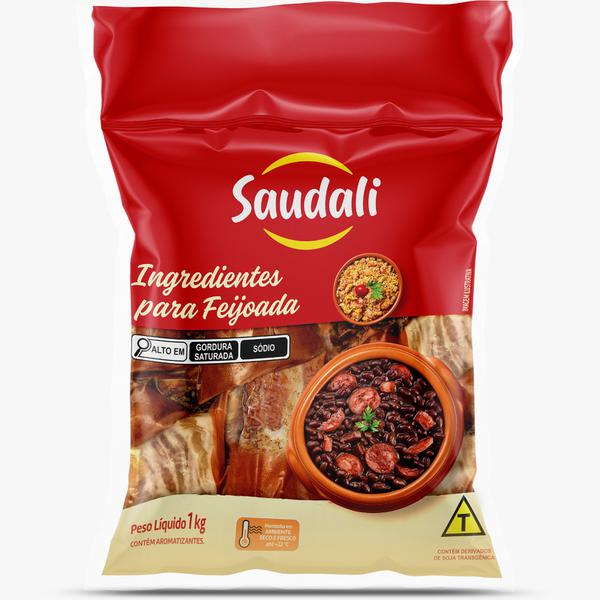 INGREDIENTES FEIJOADA SAUDALI PCT 1kg