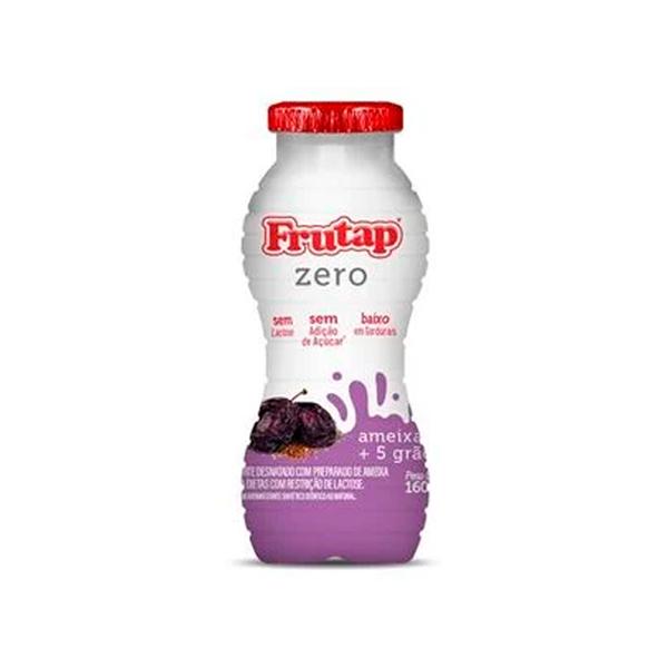 IOGURTE DESNATADO ZERO  FRUTAP GF 160g AMEIXA + 5 GRÃOS