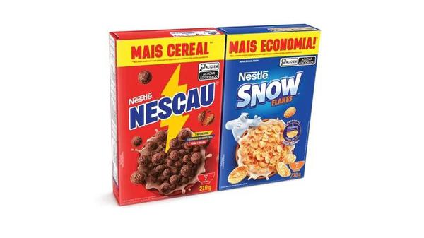KIT CEREAL NESCAU 210G + SNOW FLAKES 230G NESTLE