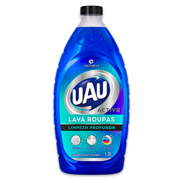 LAVA ROUPA LIQ UAU FRASCO 1700ml ACTIVE