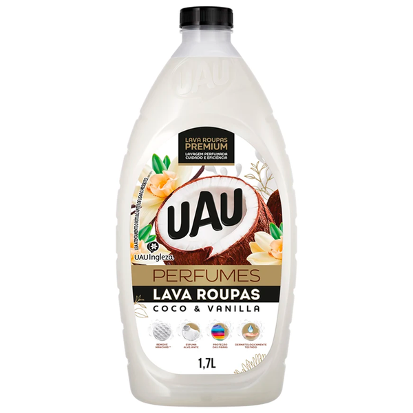 LAVA ROUPA LIQ UAU FRASCO 1700ml COCO E VANILLA