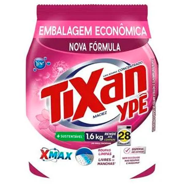 LAVA ROUPA PO  TIXAN SACHE 1600g MACIEZ