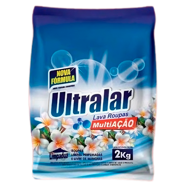 LAVA ROUPA PO ULTRALAR LIMPADUA SACHE 2kg