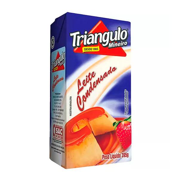 LEITE CONDENSADO TRIANGULO MINEIRO TP 395g SEMI DESNATADO