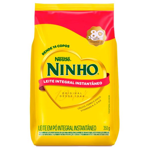 LEITE PO INTEGRAL INSTANTANEO NINHO SACHE 350g
