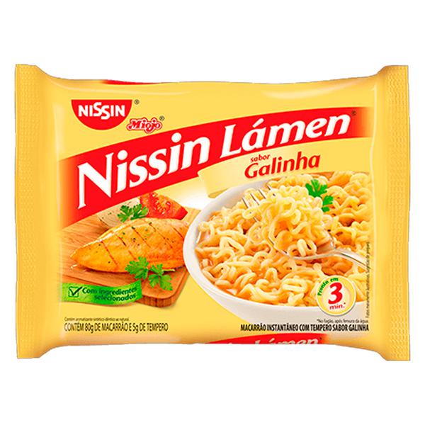 MACARRAO INSTANTANEO NISSIN PCT 85g GALINHA