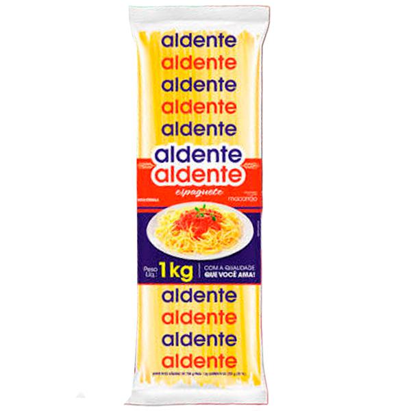 MACARRAO SEMOLA LONGO ALDENTE PCT 1kg ESPAGUETE