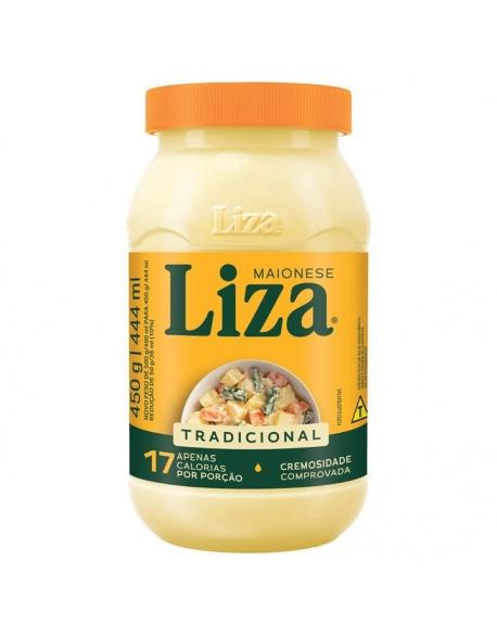 MAIONESE CASEIRA TRADICIONAL  LIZA POTE 450g