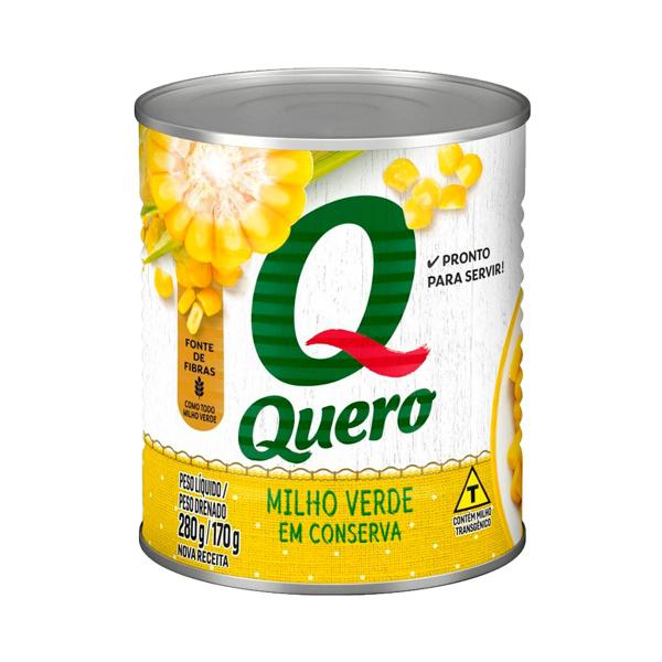 MILHO VERDE CONSERVA QUERO LATA 170g
