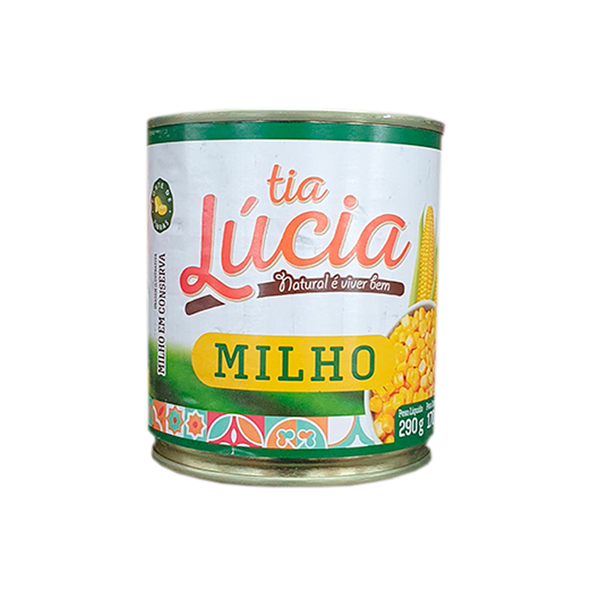 MILHO VERDE CONSERVA TIA LUCIA  LATA 170g