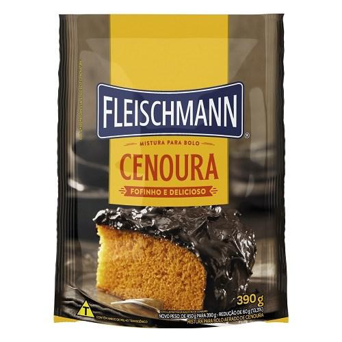 MISTURA BOLO ESCURA FLEISCHMANN SACHE 390g CENOURA