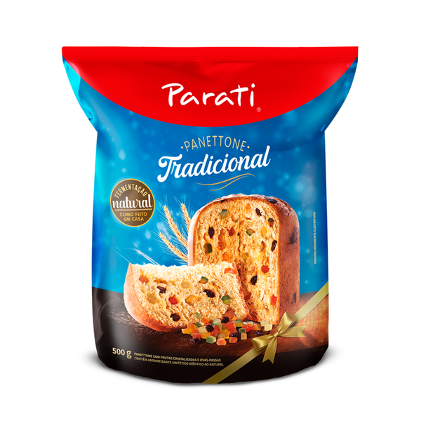 PANETONE IND PARATI SACHE 400g FRUTAS