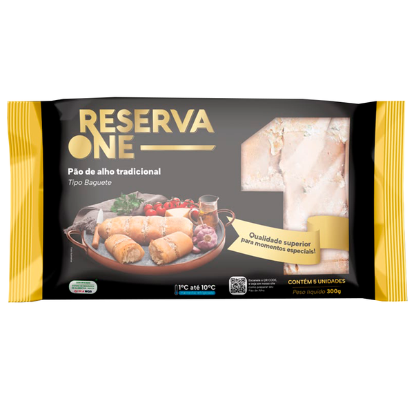 PAO ALHO CG  RESERVA ONE EMB 300g TRADICIONAL