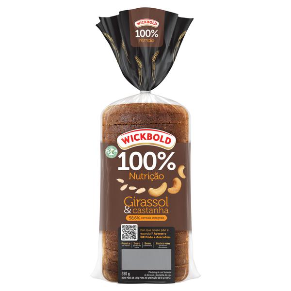 PAO FORMA IND GRAO SABOR CASTANHA GIRASSOL WICKBOLD PCT 400g
