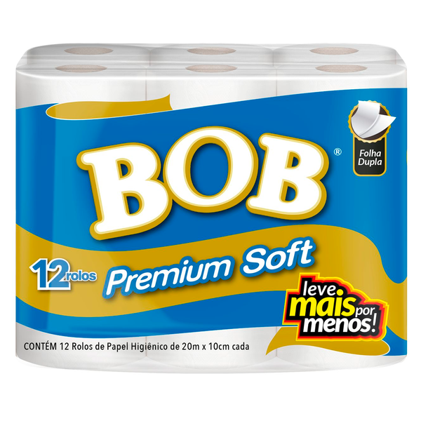 PAPEL HIG FD 20M 12UN PREMIUM SOFT BOB PCT 240m