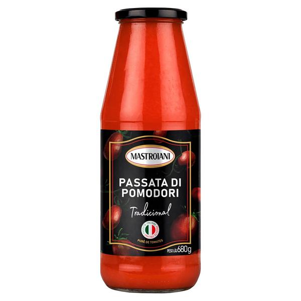 PASSATA DI POMODORO MASTROIANI VIDRO 680g