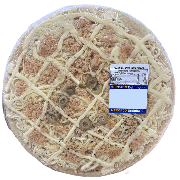 PIZZA FRANGO GG BETINHO EMB 400g FRANGO C/REQUEIJÃO