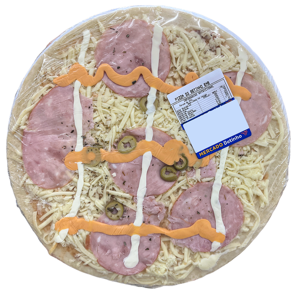 PIZZA GG BETINHO EMB 350g LOMBO/REQ/CHEDDAR
